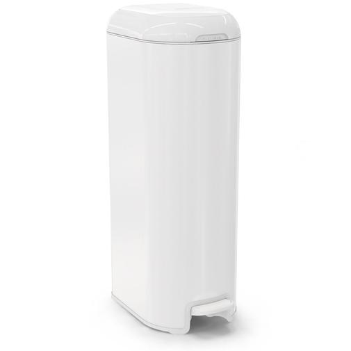 Diaper Genie - Poubelle à couches Platinium Blanche avec recharge