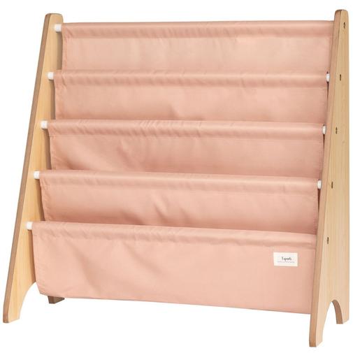 3 sprouts - Bibliothèque en tissu recyclé Uni argile