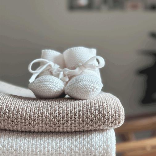 Bonjour Little - Chaussons en Laine Mérinos Milker - 0/3 Mois