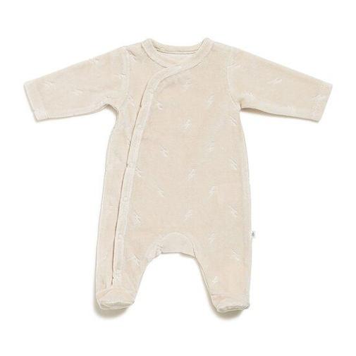 Marèse - Pyjama bébé en velours imprimé foudre