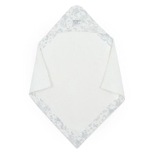 Tartine et Chocolat - Cape de Bain - Toile de Jouy Gris Clair