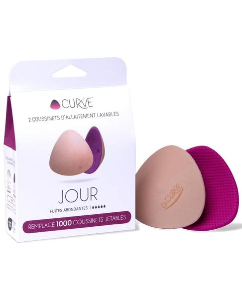 Cache Coeur - Coussinets D'allaitement Lavables Fuschia