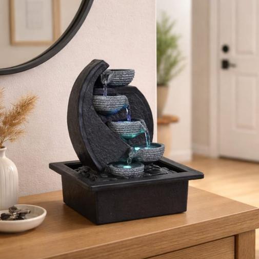Zen Light - Fontaine nature cascade v.2