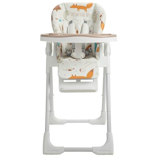 Babycare - Chaise haute réglable Renard - Multicolore
