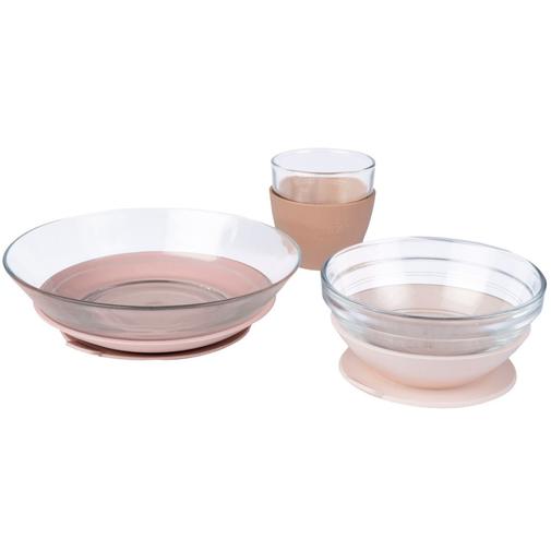 Béaba - Coffret repas en verre X DURALEX Barbe à papa