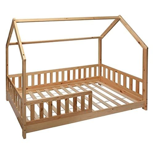 ATMOSPHERA CREATEUR D'INTERIEUR - Atmosphera - Lit cabane Enfant Bosco - Bois 90x190 cm