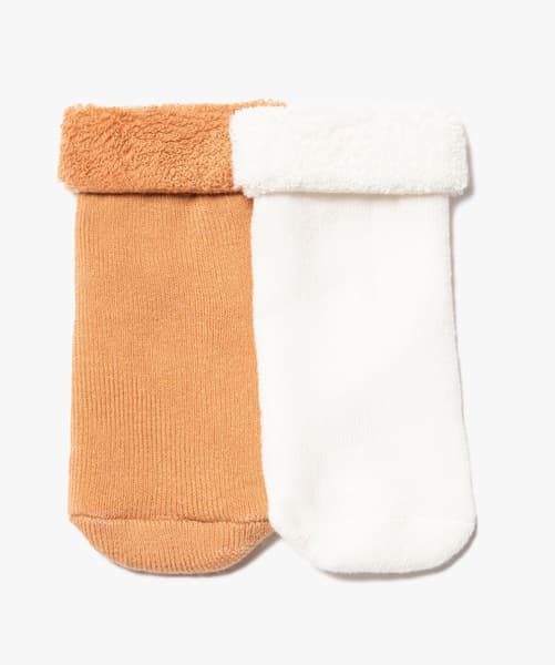 GEMO 4G BEBE - Chaussettes bébé en maille bouclette (lot de 2)