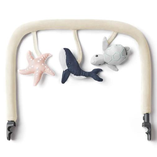 Ergobaby - Arche + Jouets pour Transat Evolve Ocean Wonders - Crème