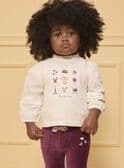 SM - Tshirt manches longues avec manches bouffantes | Fille | Sergent Major