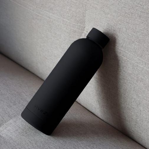 Vivezen - Gourde isotherme 500ml - noir