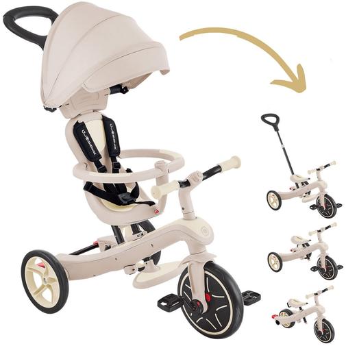 Globber - Tricycle Trike Explorer 4 en 1 eco-logic Sable