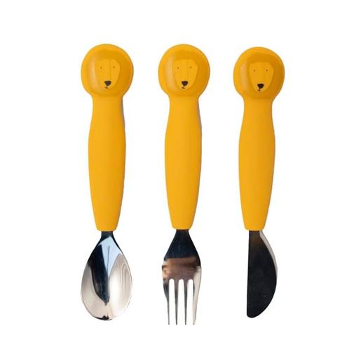 Trixie - 3 couverts en silicone - mr. Lion