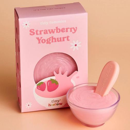 Tiny Harlow - Bol magique pour poupée Yaourt à la fraise