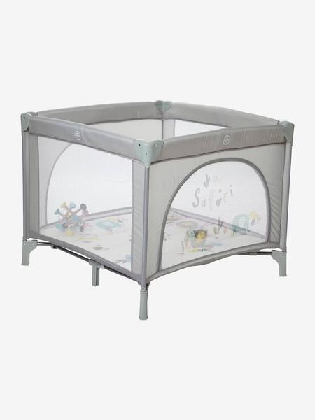 Vertbaudet - Parc pliant de voyage Baby'park gris