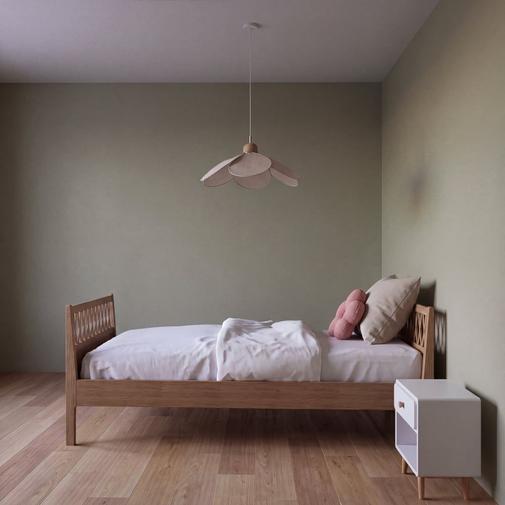 Maisons du Monde - Suspension pétales de fleur beige