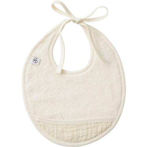 Bb&Co - Bavoir de naissance à nouer Mousse de lait