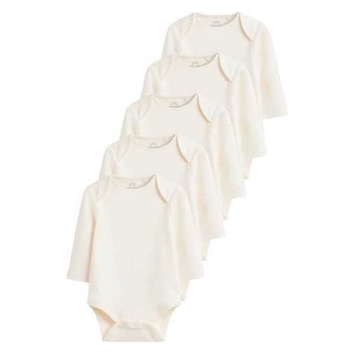 NEXT - Bodies à manches longues essentiels, lot de 5