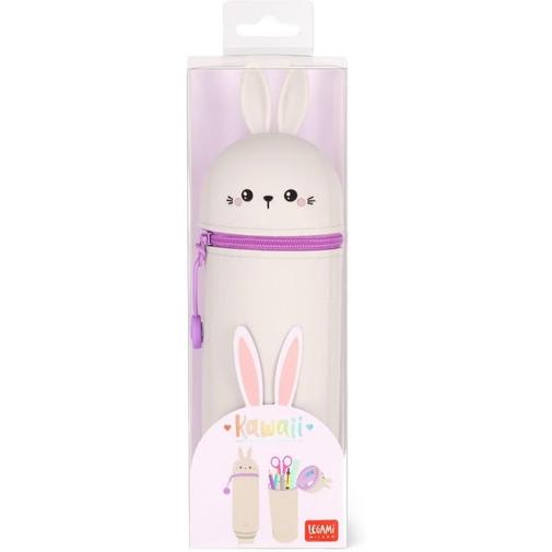 LEGAMI - Trousse en silicone souple 2-en-1 - kawa