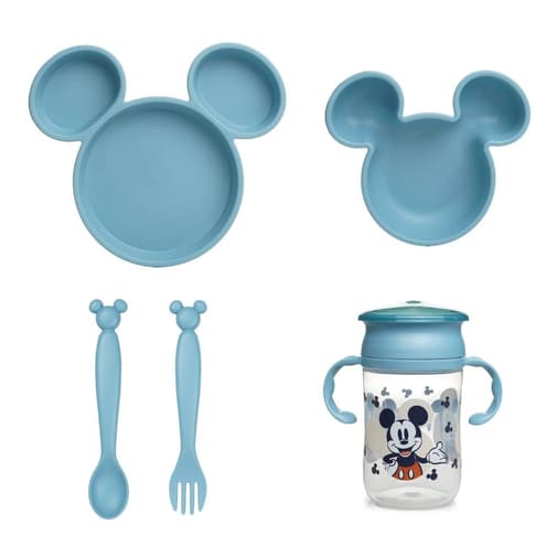 Thermobaby - Pack repas silhouette - mickey bleu - Thermobaby