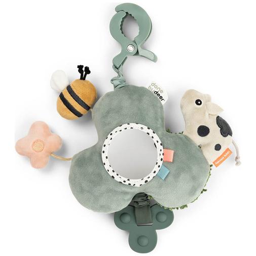 Done by deer - Miroir d'éveil à clipser Tiny farm Vert