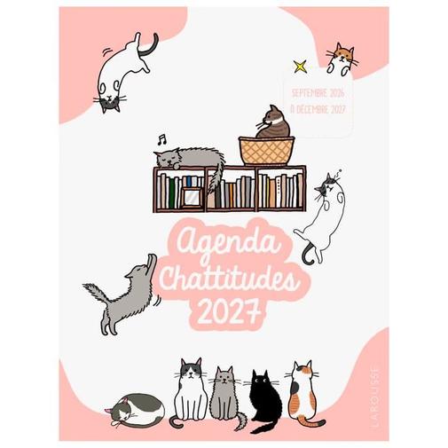 Éditions Larousse - Agenda Chattitudes 2027