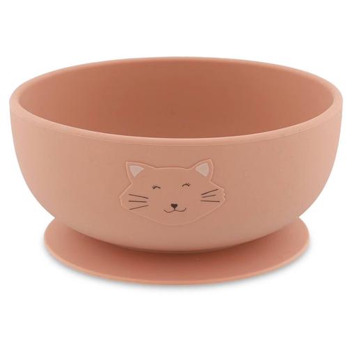 Trixie - Bol En Silicone Avec Ventouse Rose