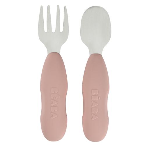 Béaba - Lot de 2 Pré-couverts - Cotton Candy