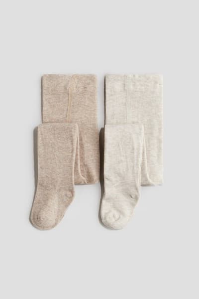 H&M - Collants, lot de 2