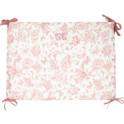 Tartine et Chocolat - Tour de lit réversible Toile de Jouy (pour lits 60 x 120 cm et 70 x 140 cm)