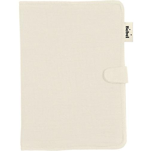 BEBEL - Protège carnet de santé crème