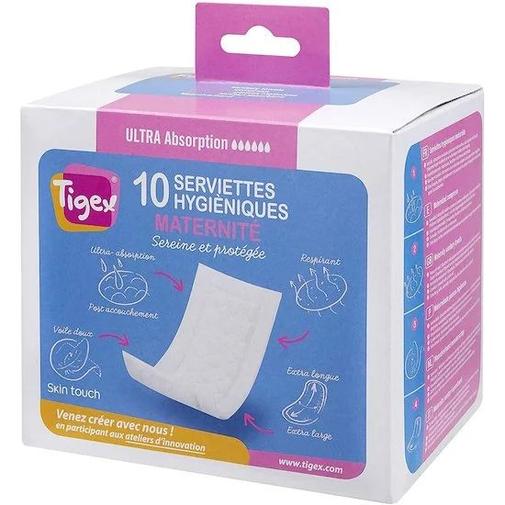 Tigex - Serviette hygiéniques post accouchement
