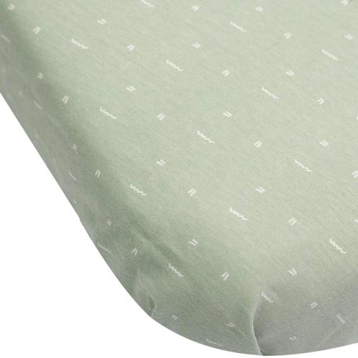 Trois Kilos Sept - Lot de 2 draps housses cododo Oliver Grafic (50 x 83 cm)