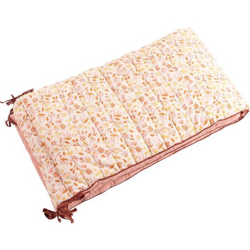Sauthon - Tour de lit jaune et rose Esmée (pour lits 120 x 60 cm ou 140 x 70 cm)