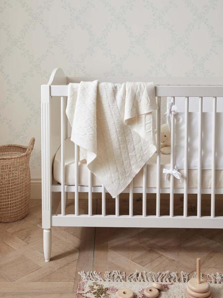 Cyrillus - Couverture bébé pure laine très douce