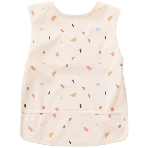 Bb&Co - Bavoir intégral en tissu imperméable souple terrazzo (6-24 mois)