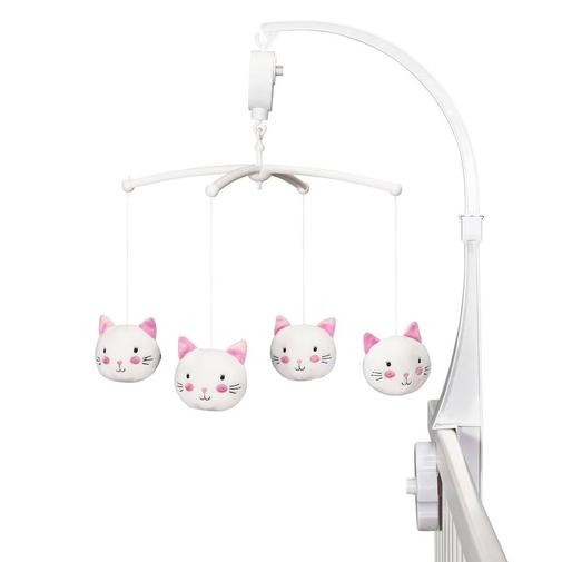 Baby Price - Mobile Musical Bébé En Polyester - Chapaillettes Blanc