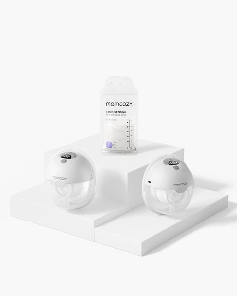 Momcozy - Tire-lait portable intelligent M5 – Amélioré avec contrôle via application