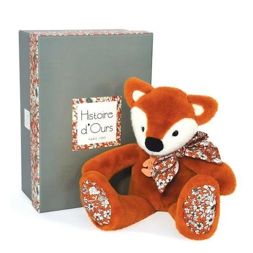 Histoire d'Ours - Copains Câlins Peluche Renard