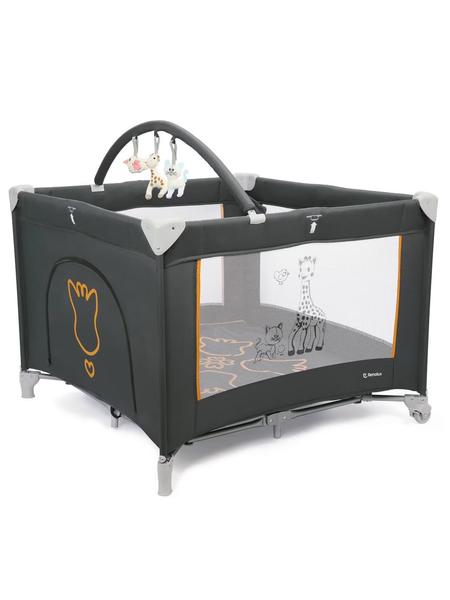 Renolux - Parc Bébé Avec Porte Et Arche De Jeux Prism Sophie La Girafe Sunrise