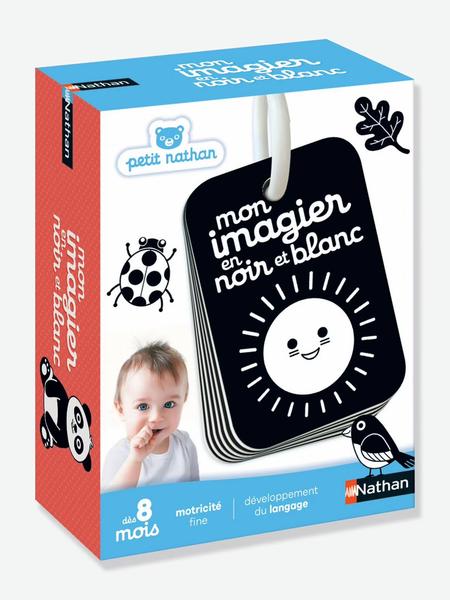 Nathan - Mon premier imagier noir et blanc noir