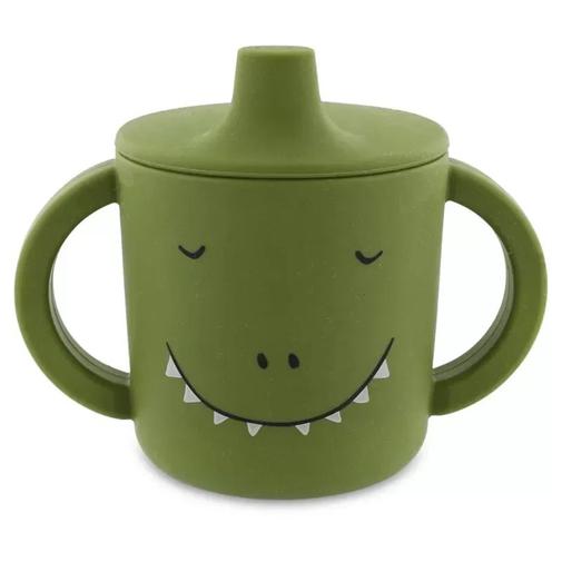 Trixie - Tasse d'apprentissage en silicone mr din