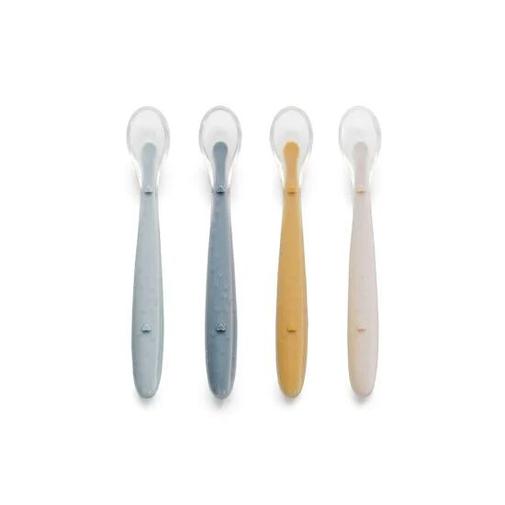 Jane - Lot de 4 cuillères silicone
