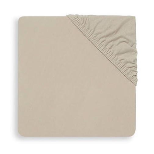 Jollein - Drap Housse Jersey En Coton Beige