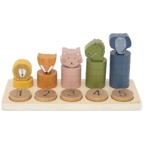 Trixie - Jouet à encastrer 2 en 1 en bois