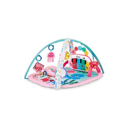 Baby Einstein - TAPIS D'EVEIL 4 EN 1 KICKIN TUNES MEDUSE ROSE - Multicolore