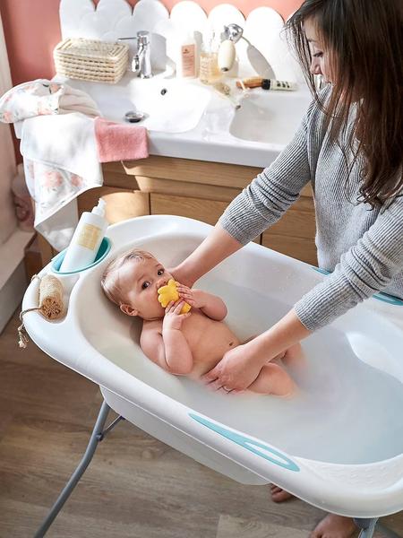 Vertbaudet - Baignoire 2 en 1 Cooltub blanc