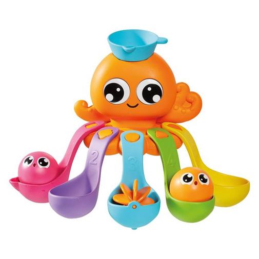 Tomy - Jouet de bain Poulpy - Jouet d'activités 7 en 1 - Multicolore