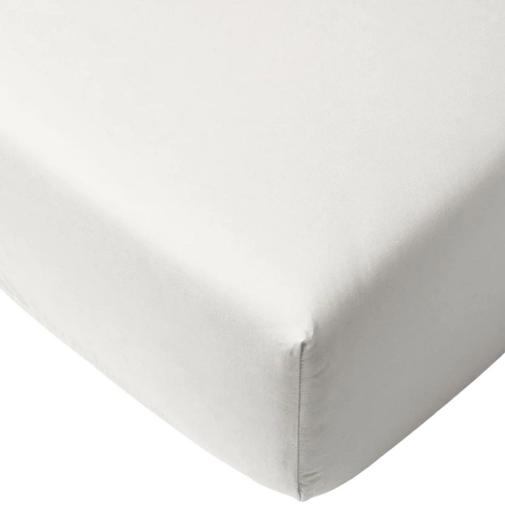 Mon P'tit Dodo - Drap housse en jersey Blanc (50 x 83 cm)