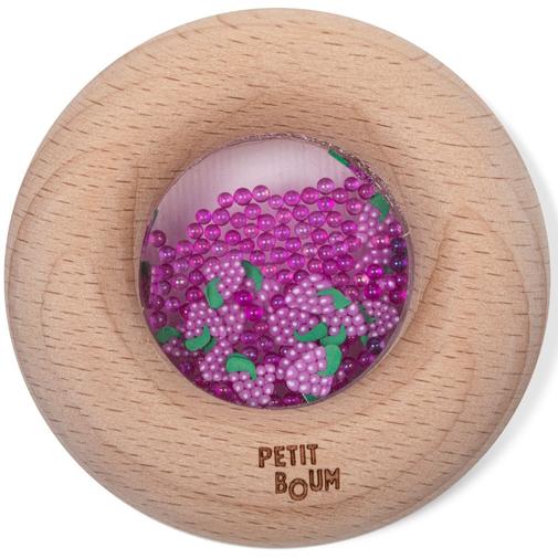 Petit Boum - Hochet sensoriel Sensory Donut Grappes de raisin