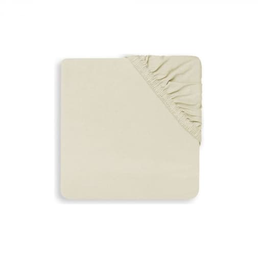 Jollein - Drap housse berceau 40x80 cm Jersey Ivoire